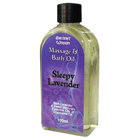 Sleepy Lavender Massage Oil | Zoom Health