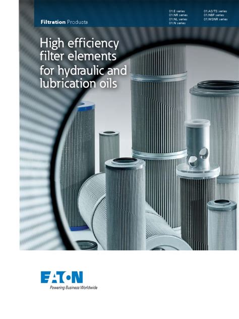 Eaton Filter Elements Overview Brochure US LowRes | Filtration ...