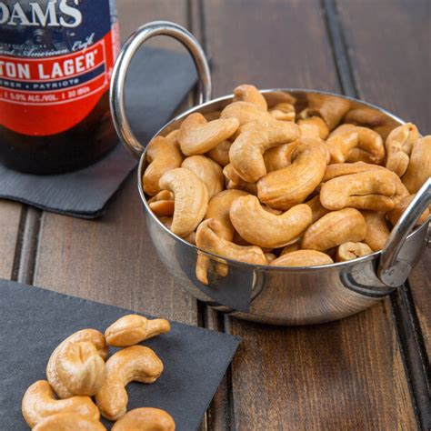 15 lb. Whole Roasted Unsalted Cashews