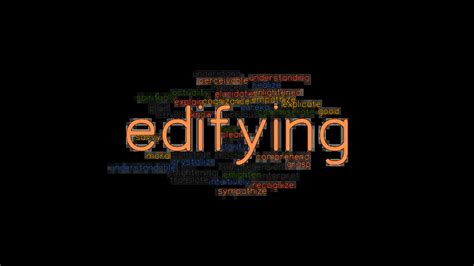 EDIFYING: Synonyms and Related Words. What is Another Word for EDIFYING ...