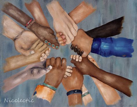 Children in Unity, racial equality kids holding hands, Martin Luther King, love, friendship ...