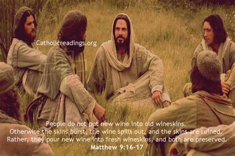 New Wine in Old Wineskins - Matthew 9:14-17, Luke 5:33-39, Mark 2:18-22 ...