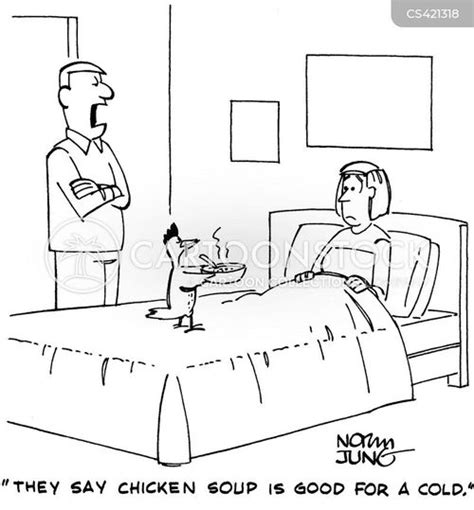 Sickbed Food Cartoons and Comics - funny pictures from CartoonStock