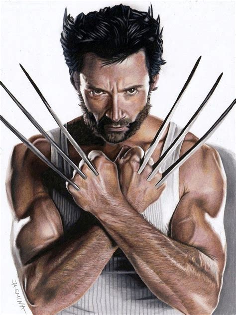 Drawing Wolverine by JasminaSusak on DeviantArt