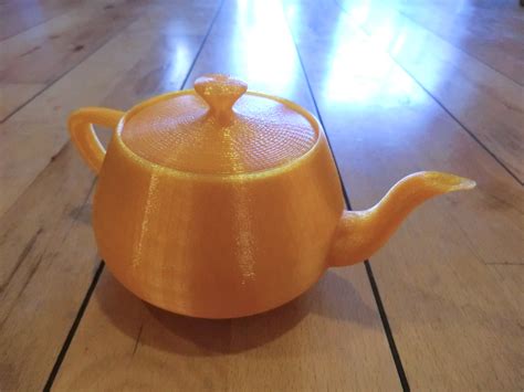 FFF 3D-printable Utah Teapot with separate lid | 3D-printed … | Flickr