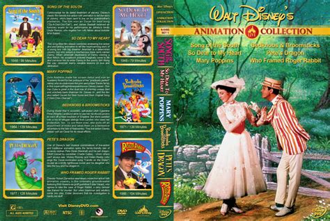 Walt Disney's Live Action Collection - Set 1 dvd cover (1946-1988) R1 Custom