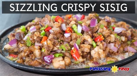 Sizzling Crispy Sisig - YouTube