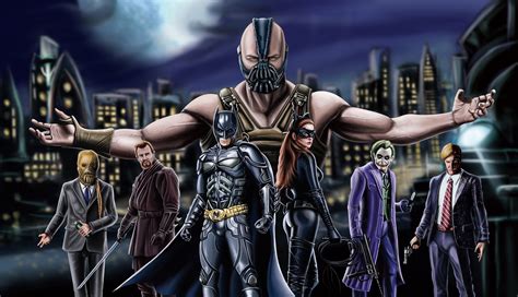 The Dark Knight Trilogy Artwork Wallpaper,HD Superheroes Wallpapers,4k Wallpapers,Images ...