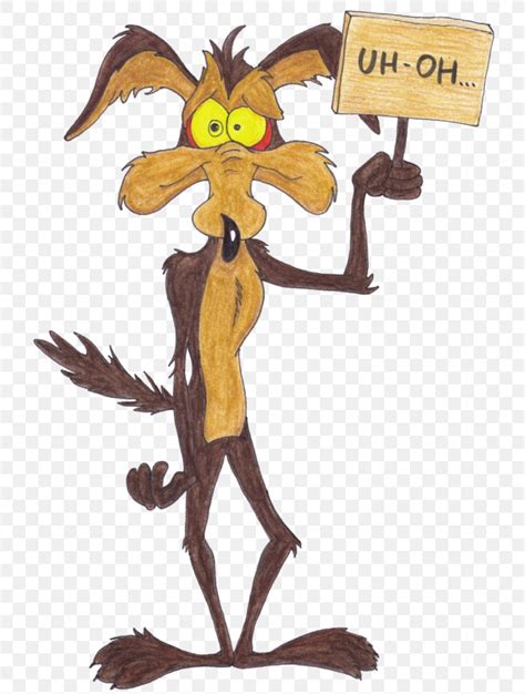 Wile E. Coyote And The Road Runner Cartoon Drawing, PNG, 737x1083px ...