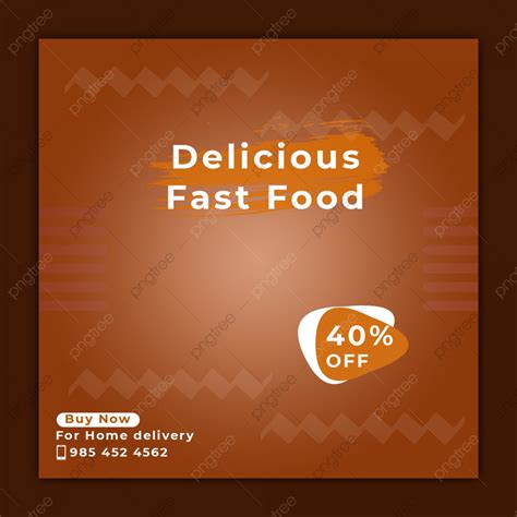 Fastfood Ad Banner Template Download on Pngtree