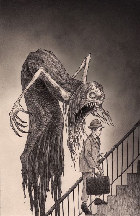 Freaky Illustrations by John Kenn | Monsters | Pinterest | Art, Drawings and Horror art