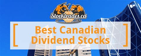 The Best Canadian Dividend Stocks For 2020 - Stocktrades