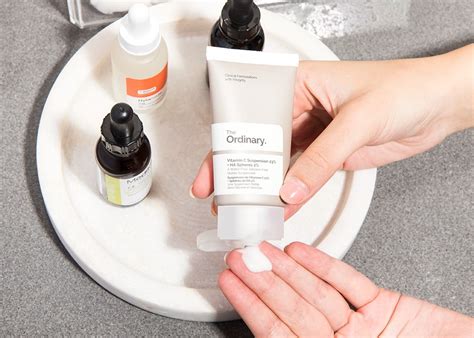 What are the differences between The Ordinary's vitamin C products?