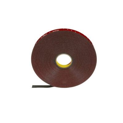 3M™ Acrylic Foam Tape 4218P, Dark Grey, 1.12 mm, Red Printed Liner | 3M ...