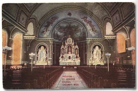 St. Joseph’s Catholic Church (Interior) — Copper Country Architects