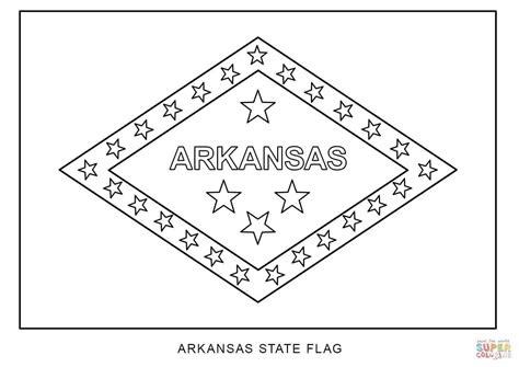 Arkansas State Symbols | Super Coloring | My Bloodlines | Map Of - Free ...