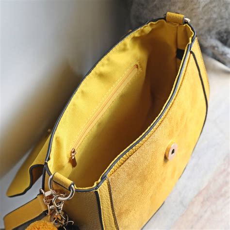 Vegan Leather Crossbody Handbag By Lisa Angel | notonthehighstreet.com