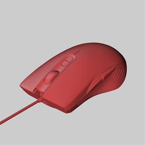 Wired RGB Mouse (3D Modeling showcase) on Behance