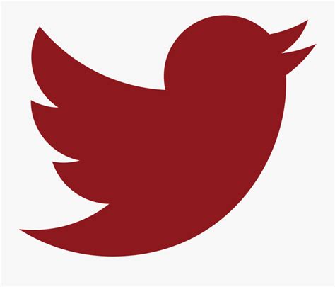 Twitter - Red Twitter Logo Transparent , Free Transparent Clipart ...