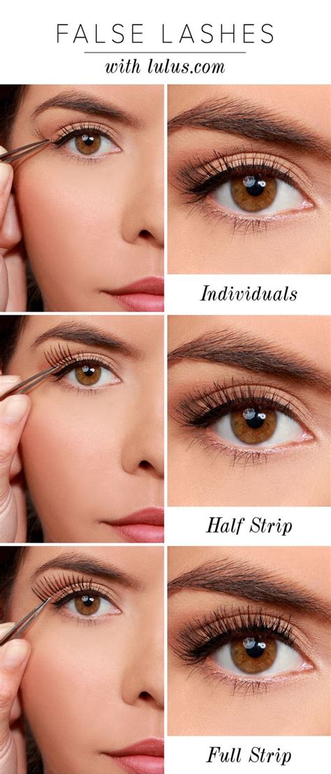 How to Apply False Lashes For the First Time (With Pictures)