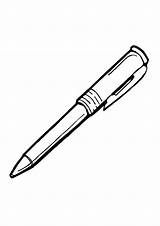 Pen Coloring Pages To Print  Free Printable sketch template