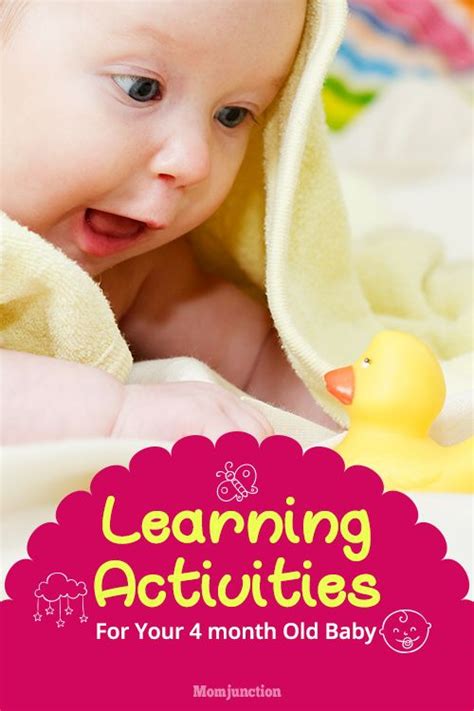 10 Learning Games And Activities For 4 Month Old Baby | 4 month old baby, Baby learning games ...