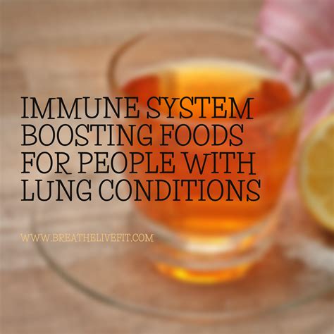 Immune System Boosting Foods for People with Lung Conditions | Lung conditions, Immune system ...