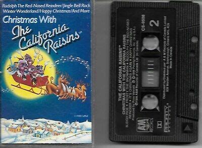 Christmas With The California Raisins - 1988 Priority Canada Cassette ...