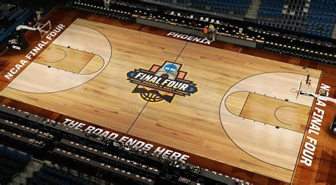 First Look at the Final Four Court : r/CollegeBasketball