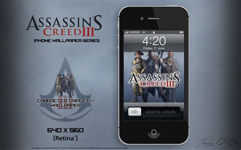 AC3 iPhone Retina Wallpaper - Character Triplet #1 by tazerguy on DeviantArt