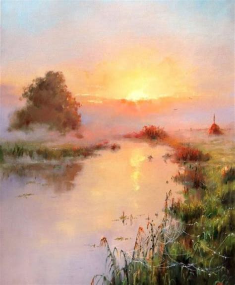 Horizon | Landscape art painting, Landscape art, Dreamy landscapes