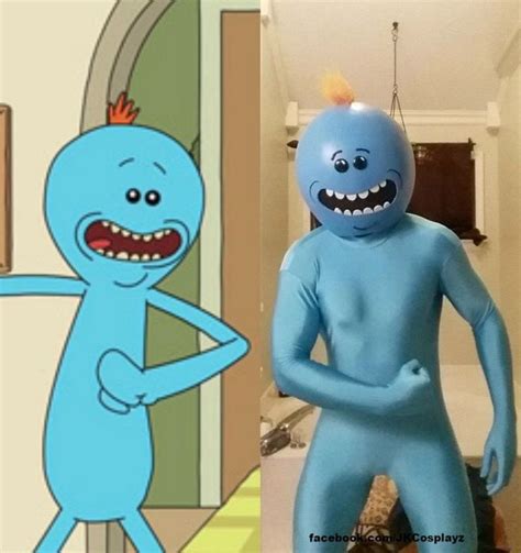 Mr Meeseeks costume Rick and Morty | 2017 halloween costumes, Mr meeseeks costume, Rick and ...