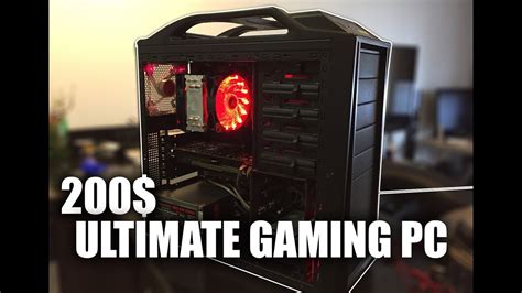 The ULTIMATE 200$ GAMING PC BUILD does ULTRA - YouTube