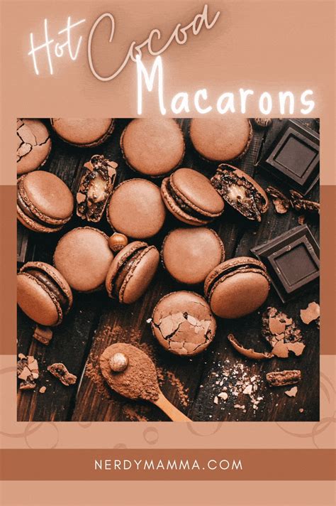 Hot Cocoa Macarons | Recipe | Macaroon filling, Macaroon cookies, Hot cocoa