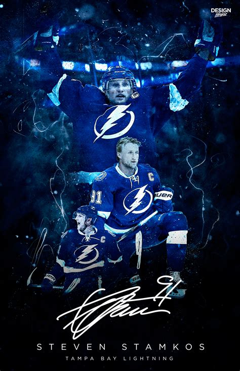 Steven Stamkos | Tampa Bay Lightning | Poster Design on Behance