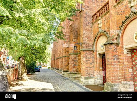 Torun Cathedral, HDR Image Stock Photo - Alamy