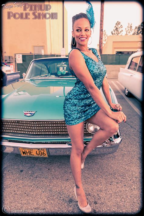 Tonya Kay's Pinup Pole Show » Classic Car Show and Pinup Models