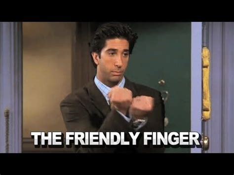 VIDEO Ross Flipping Off Friends Show Quotes, Friend Memes, Friends Tv ...