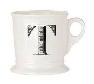 Initial coffee mug | Initial coffee mugs, Mugs, Coffee mugs