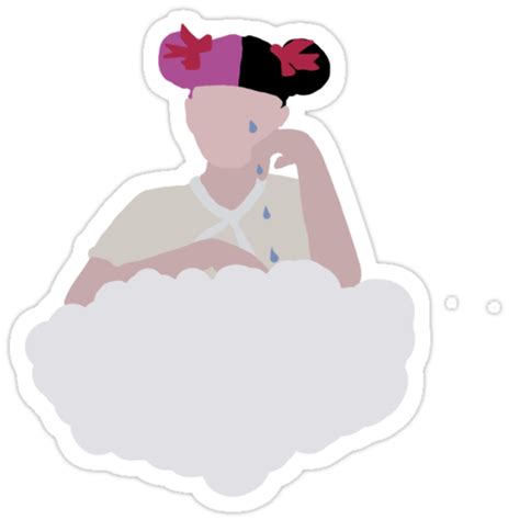 "Melanie Martinez Cry Baby Vector" Stickers by liselotjaah | Redbubble