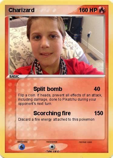 Pokémon Charizard 5379 5379 - Split bomb - My Pokemon Card