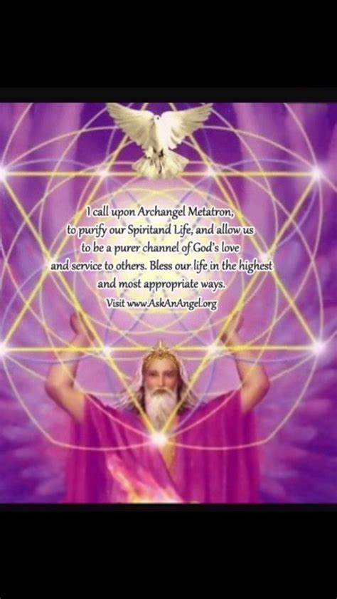 metatron angel - Google Search | Archangel metatron, Archangel prayers, Archangels