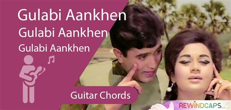 Easy: Gulabi Aankhen Chords with Guitar Strumming Pattern | Atif Aslam ...