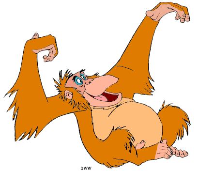 *KING LOUIE ~ The Jungle Book, 1967 | Lion king pictures, King louie jungle book, Cartoon baby ...