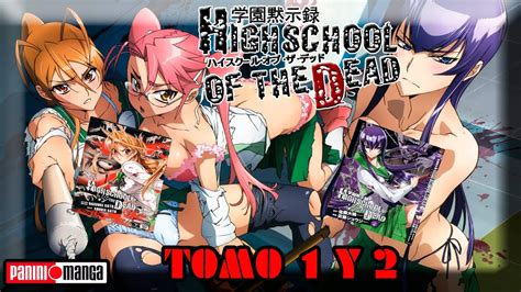 [Review Mangas] Highschool of the dead Editorial Panini Tomo 1 y 2 - YouTube