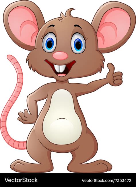 Cute Mouse Cartoon