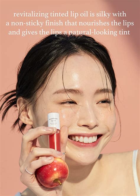 Buy NOONI Korean Lip Oil - Appleberry | Lip Stain, Mother's Day, Gift, Moisturizing ...