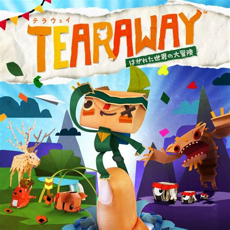 Tearaway (2013) PS Vita box cover art - MobyGames