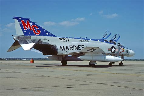 F-4B Phantom 152217 of VMFA-321 MG-12 | This beautiful Marin… | Flickr