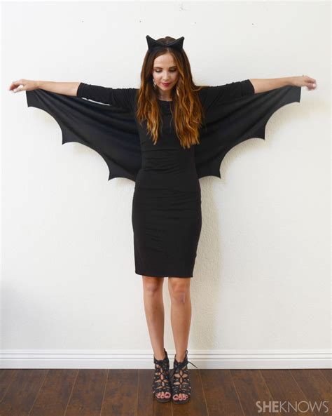 √ How to make bat wings for halloween costume | ann's blog